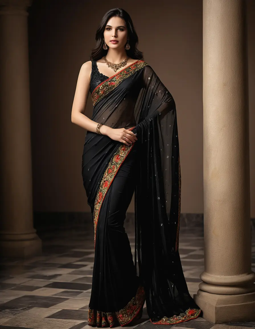 photo of young woman, in soaking wet, drenched clothes,
Stilletto heels, Silk pants, Embroidery,  long black Saree skin tight , Shop ,grope another female , 
enjoying, wet clothes stuck to body,
detailed textures of the wet clothes, wet face, wet plastered hair,
wet, drenched, professional, high-quality details, full body view.
sharp focus, ultra-high pixel detail, realistic, high-quality, full colors, incredibly detailed, 4k, 8k, 16k, hyper-realistic, RAW photo, masterpiece, ultra-detailed, professionally color graded, professional photograph, Straight open  wavy hairstyle , , pear shaped body,  wrist watch, thin necklace t ,  , no make up, 4.6feet tall model , 36b bra size, 